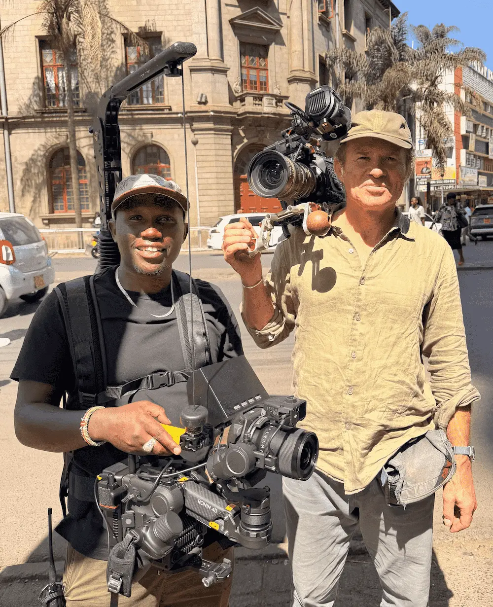 On set communication with production team